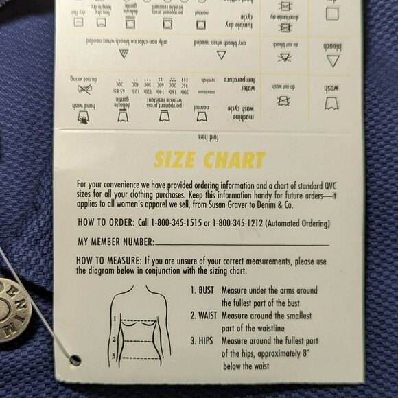 DENIM & CO Embroidered Cotton Stretch Long Sleeve Jacket Navy Size Medium - Picture 14 of 15